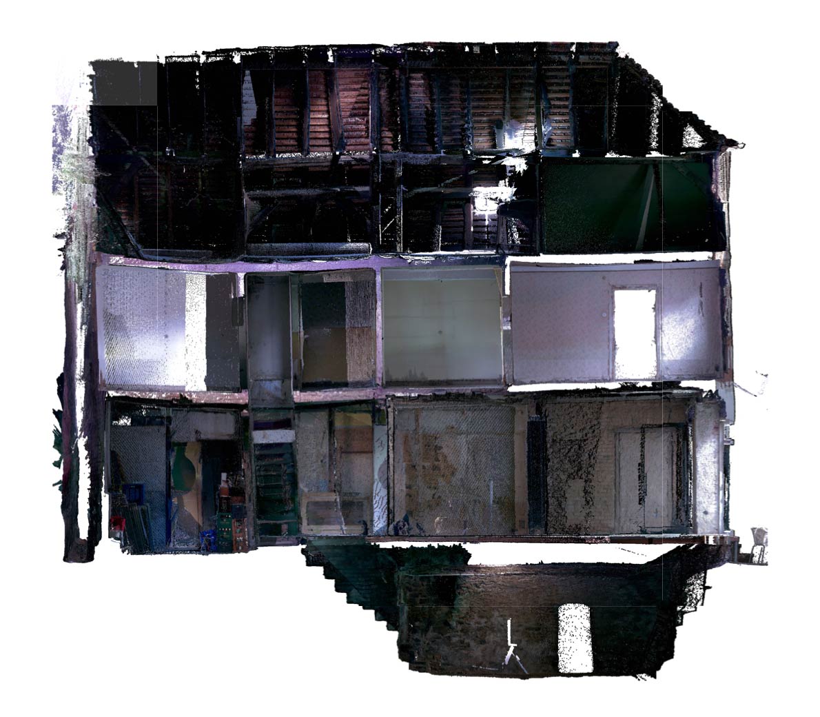 Hewitt-Architektur Haus sieben-leben Zuckerstrasse Dieburg 3D Scan 1