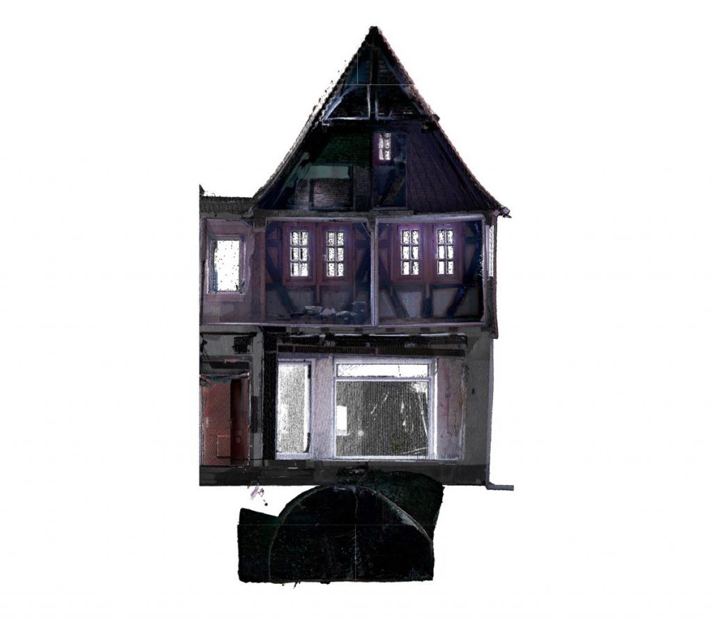 Hewitt-Architektur Haus sieben-leben Zuckerstrasse Dieburg 3D Scan 2