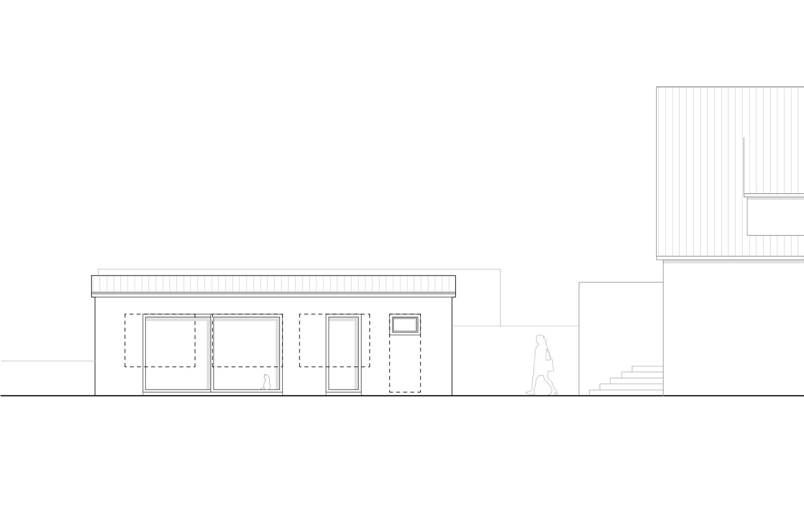 Hewitt-Architektur, Dominic Hewitt - Architekt, Projekt Re.Use Ansicht 1