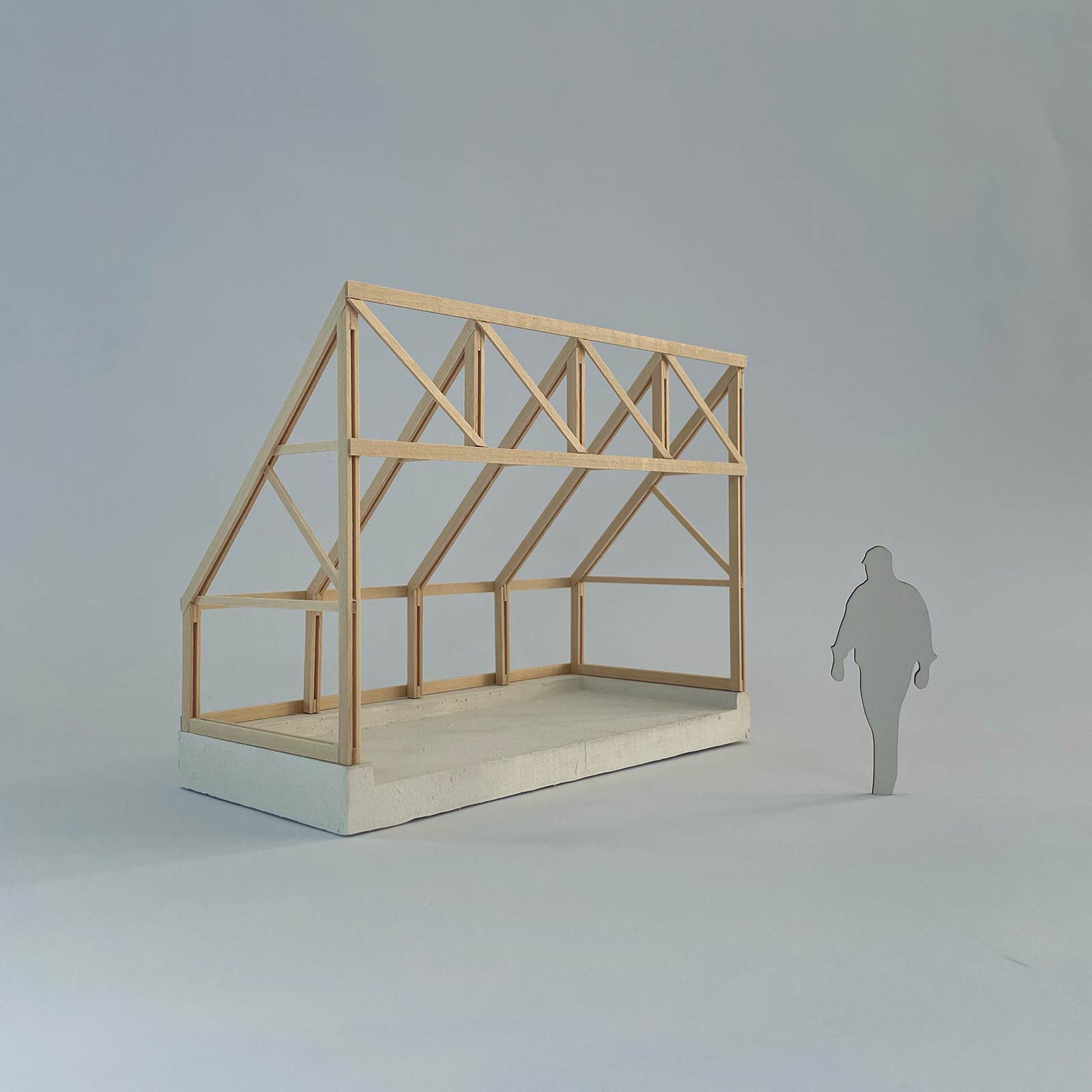 Hewitt-Architektur, Dominic Hewitt - Architekt, Dieburg - Gartenschrank Architekturmodell 2