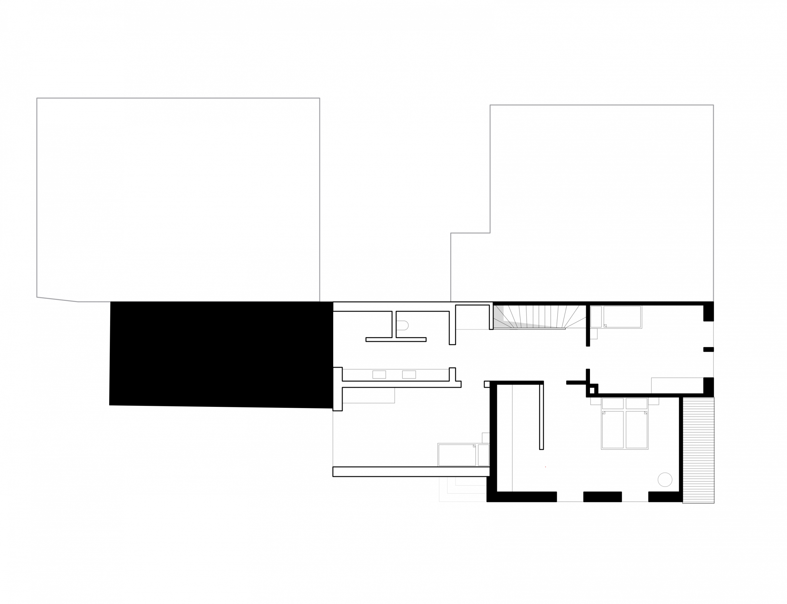 Hewitt-Architektur, Dominic Hewitt - Architekt, Anbau - Lückenfüller Grundriss_OG